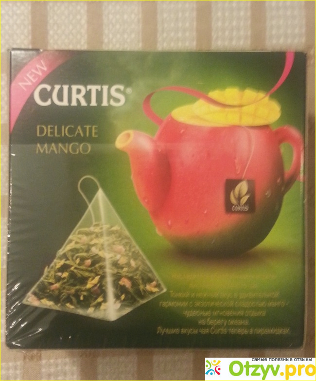 Отзыв о Зеленый чай CURTIS Delicate Mango