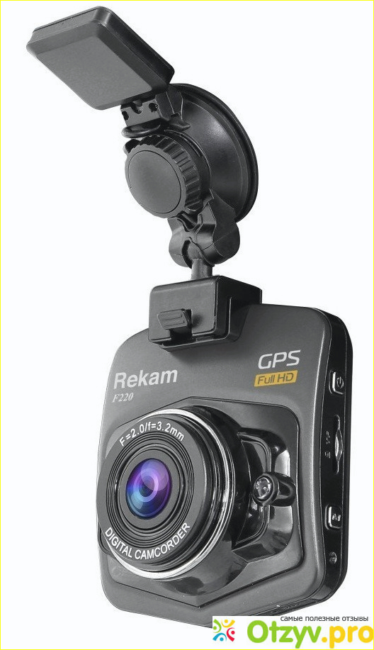 Rekam F220, Black автомобильный видеорегистратор фото1