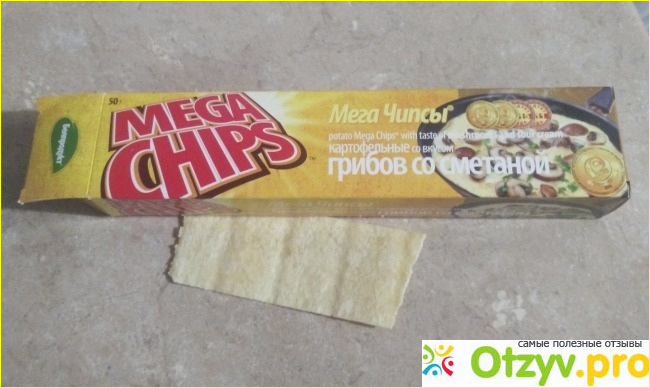 Отзыв о Чипсы картофельные Белпродукт Mega Chips