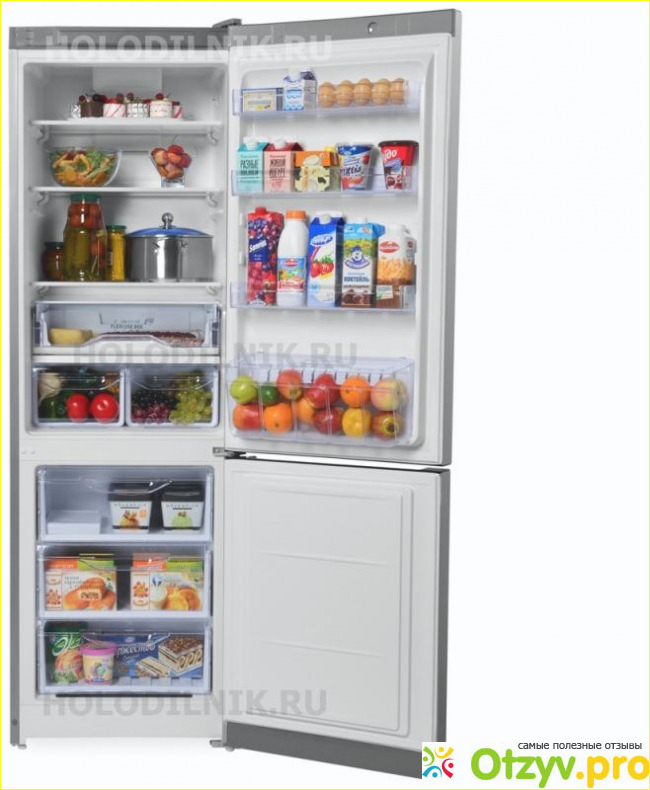 Двухкамерный холодильник Indesit DF 5181 X M. Описание холодильника