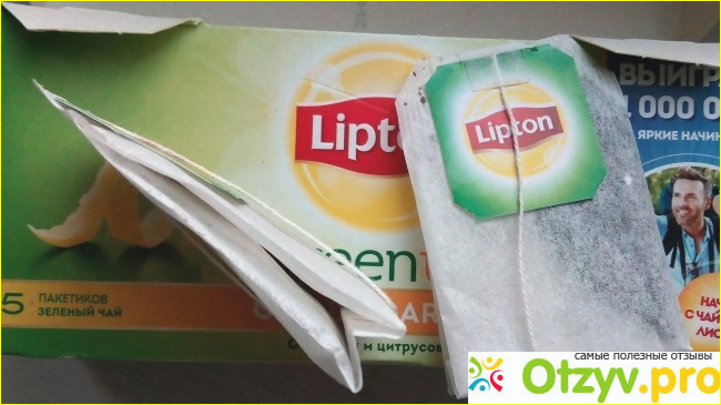 Отзыв о Чай Lipton Greentea с ароматом цитрусовых