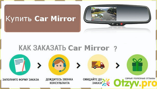 Отзыв о Car dvr mirror отзывы покупателей