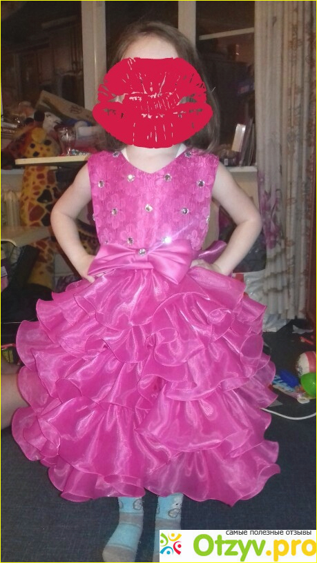 Праздничное платье для девочки с Алиэкспресс. фото1