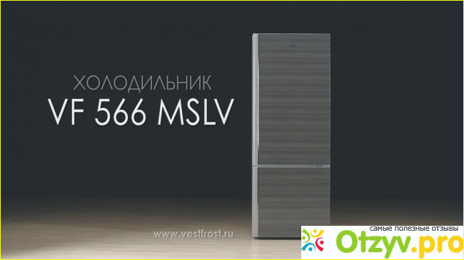 Отзыв о Холодильник Vestfrost VF 566 MSLV
