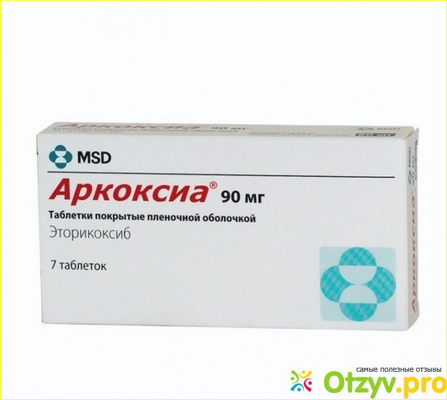 Фармакологическое действие препарата Аркоксия