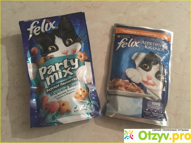 Отзыв о Felix корм для кошек