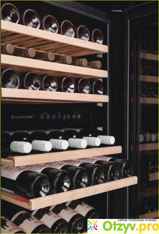 Встраиваемый винный шкаф Dunavox DAB-89.215DSS