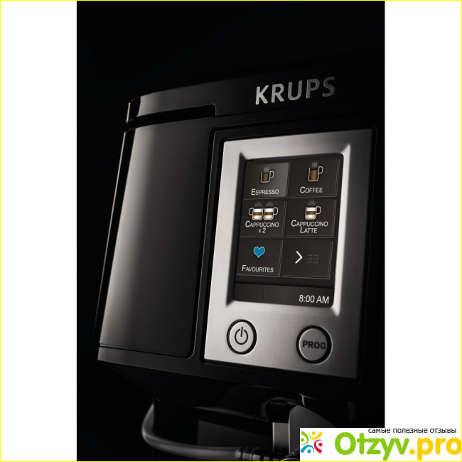 Отзыв о Krups EA8808 Two-in-One-Touch Cappuccino кофемашина