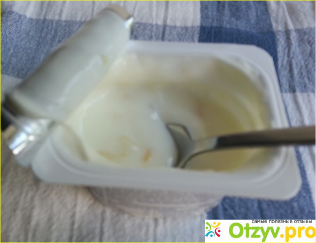 Йогурт с персиком Danone фото3