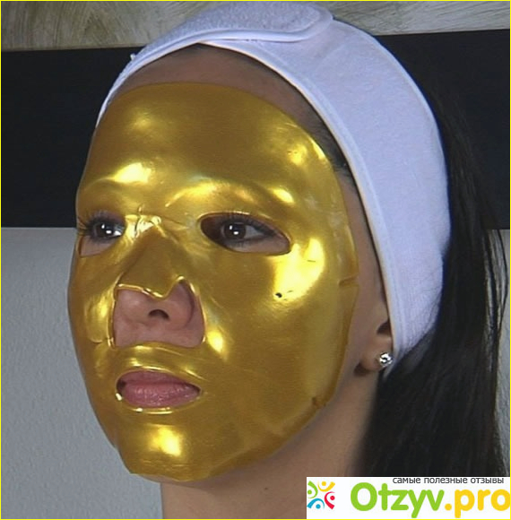 Как раньше женщины использовали маски из золота?