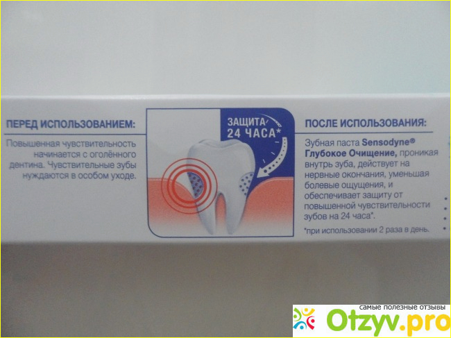 Зубная паста  Sensodyne Глубокое очищение фото4