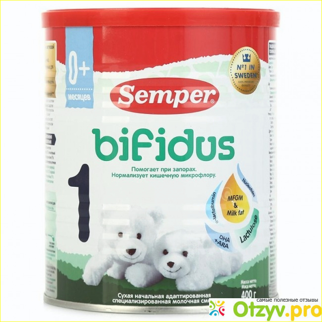 Отзыв о Semper bifidus 1 смесь молочная отзывы