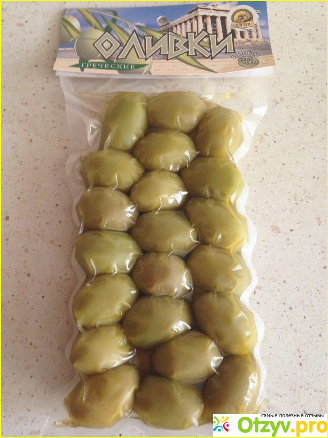 Отзыв о Большие зеленые оливки