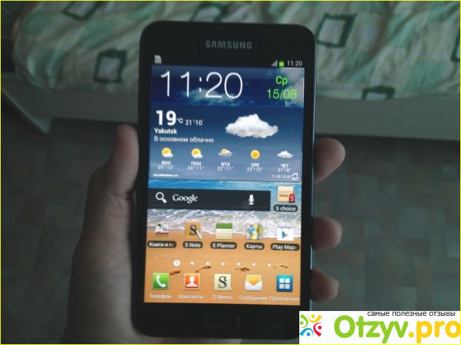 Основные возможности и особенности смартфона Samsung Galaxy Note N7000