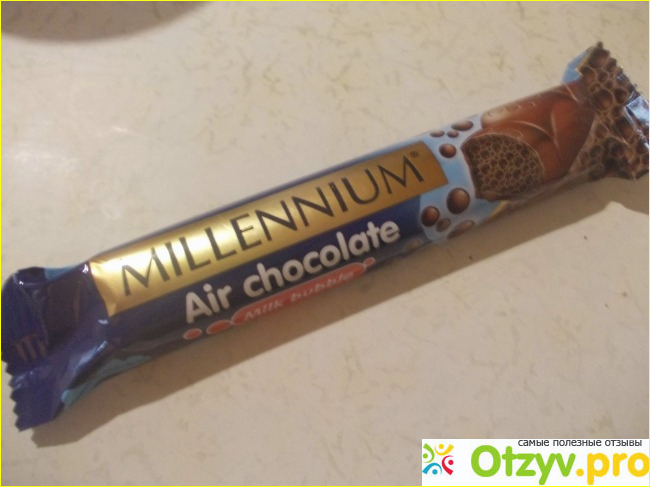 Отзыв о Молочный пористый шоколадный батончик Millennium