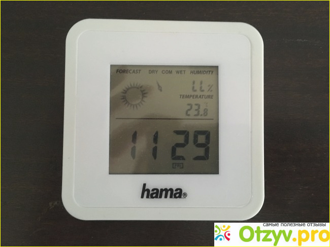 Отзыв о Термометр/гигрометр «HAMA TH-50»