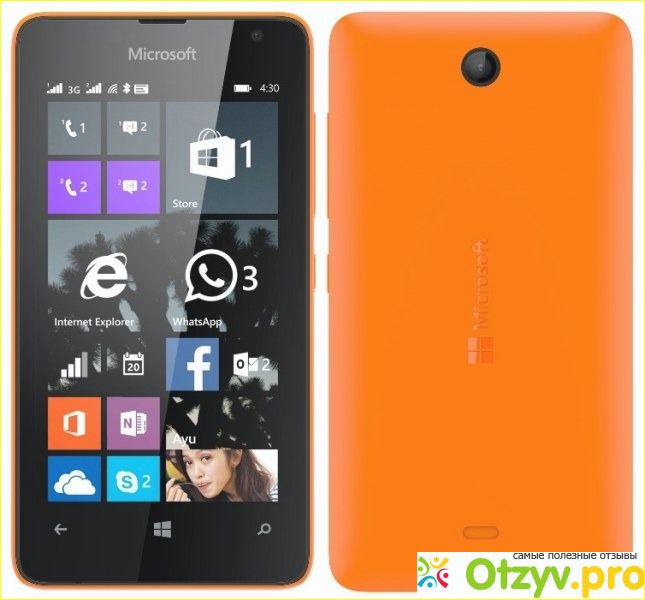 Речь пойдет о бюджетном смартфоне Microsoft Lumia 430 DS.