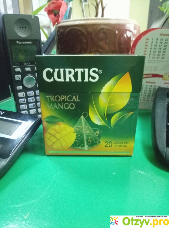 Зеленый чай CURTIS Delicate Mango фото1