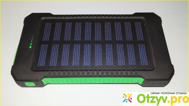 Внешний аккумулятор с солнечной батареей DCAE 10000 mAh фото3