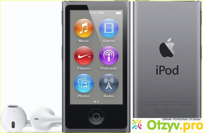 Отзыв о музыкальном плеере Apple iPod nano 7 16Gb