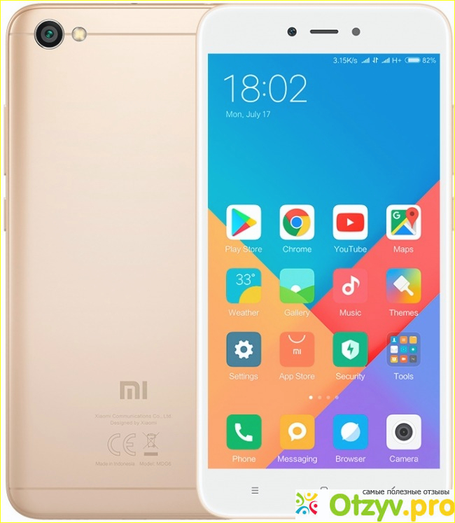 Xiaomi redmi note 5a характеристики и отзывы фото1