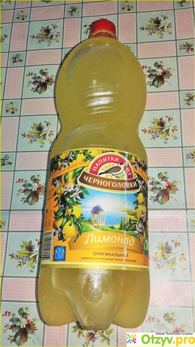 Отзыв о Газированный напиток Напитки из черноголовки Лимонад оригинальный