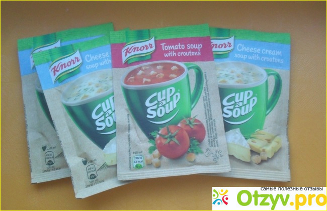 Отзыв о Суп быстрого приготовления Knorr Чашка супа