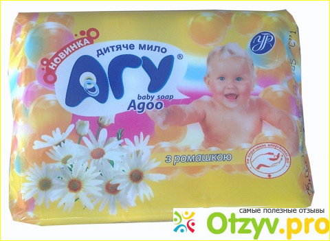 Детское мыло Агу с овсяным молочком фото3