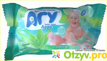 Детское мыло Агу с овсяным молочком фото2