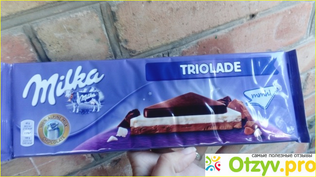 Отзыв о Шоколад Milka Triolade