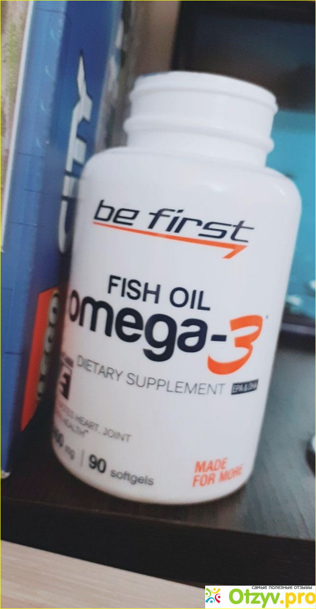 Be First Omega-3 + Витамин E, 90 гелевых капсул фото1