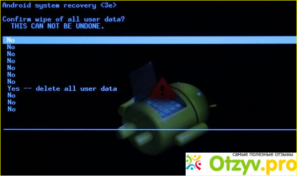 Android System Recovery 3e: инструкция на русском языке фото2