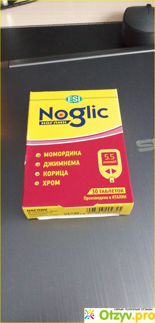 Отзыв о Средство для контроля сахара Ноглик (Noglic)