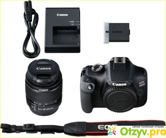 Цифровой зеркальный фотоаппарат Canon EOS 4000D фото2