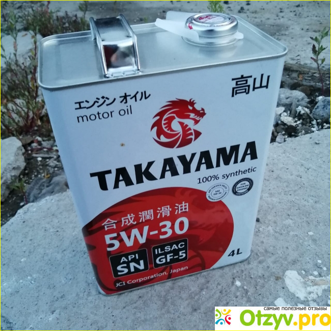 Отзыв о Takayama 5W-30