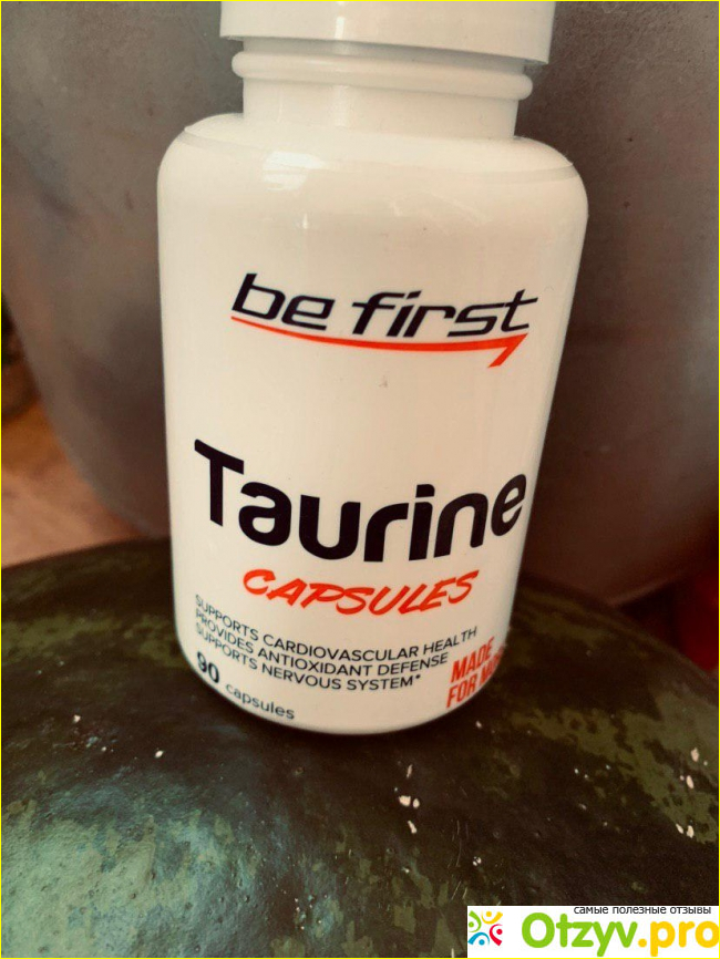 Отзыв о Be First Taurine (Таурин) capsules 90 капсул