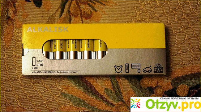 Отзыв о : Батарейки щелочные Ikea Алкалиск