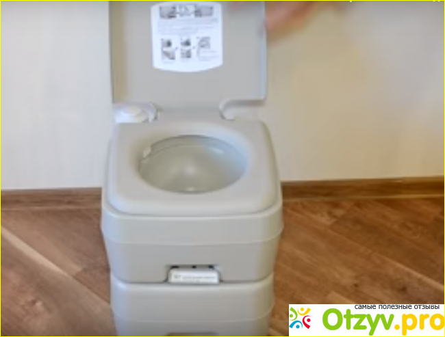 Портативный туалет на 10 литров от Леомакс инструкция по применению