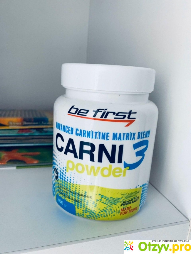 Отзыв о Be First Carni-3 Powder 200 гр
