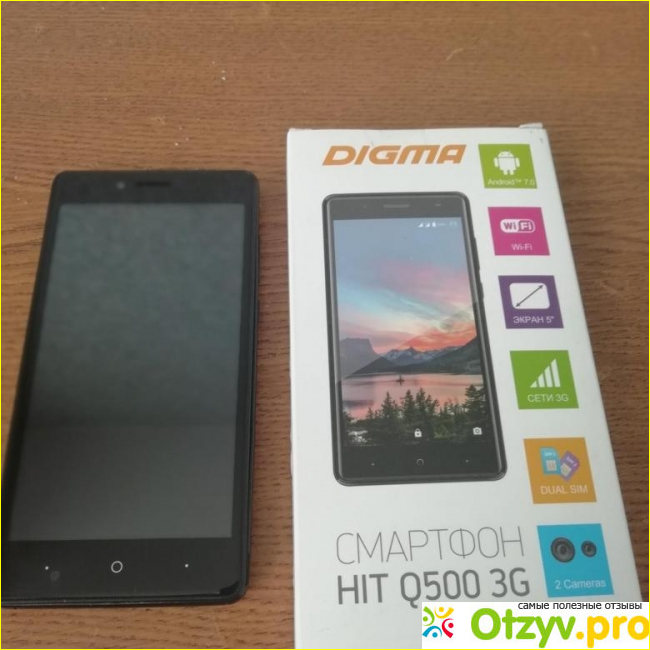 Плюсы и минусы смартфона Digma HIT Q500 3G 8Gb