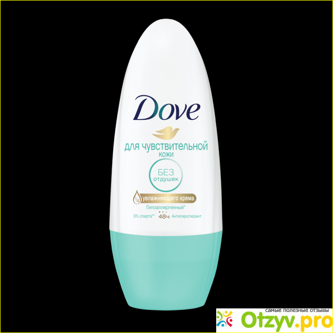 Отзыв о Дезодорант-антиперспирант Dove sensitive без отдушек, роликовый