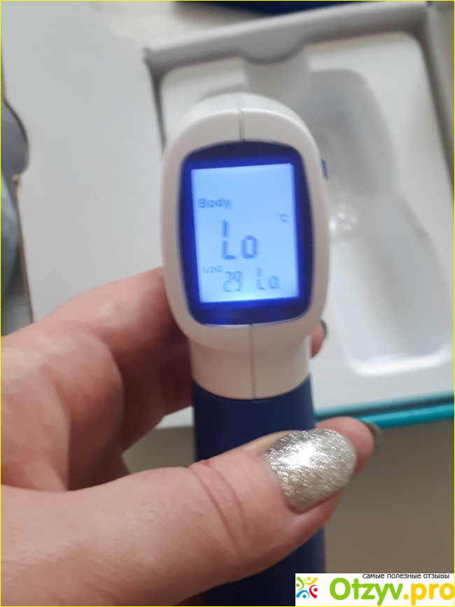 Инфракрасный термометр для детей Sensitec NF-3101 самый лучший фото4