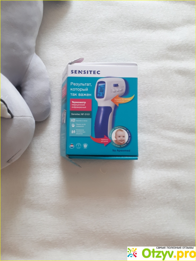 Отзыв о Инфракрасный термометр для детей Sensitec NF-3101 самый лучший