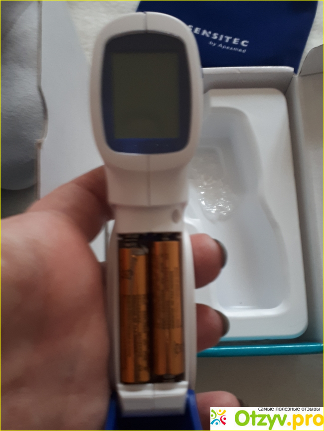 Инфракрасный термометр для детей Sensitec NF-3101 самый лучший фото3