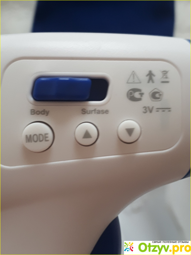 Инфракрасный термометр для детей Sensitec NF-3101 самый лучший фото6