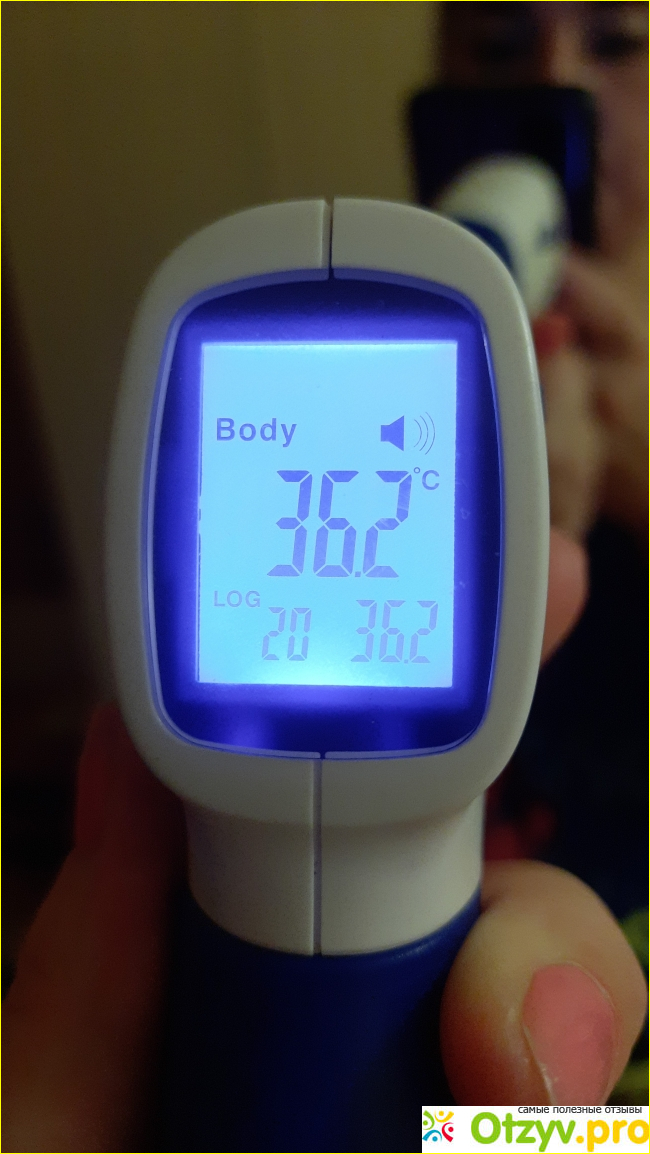 Инфракрасный термометр для детей Sensitec NF-3101 самый лучший фото2