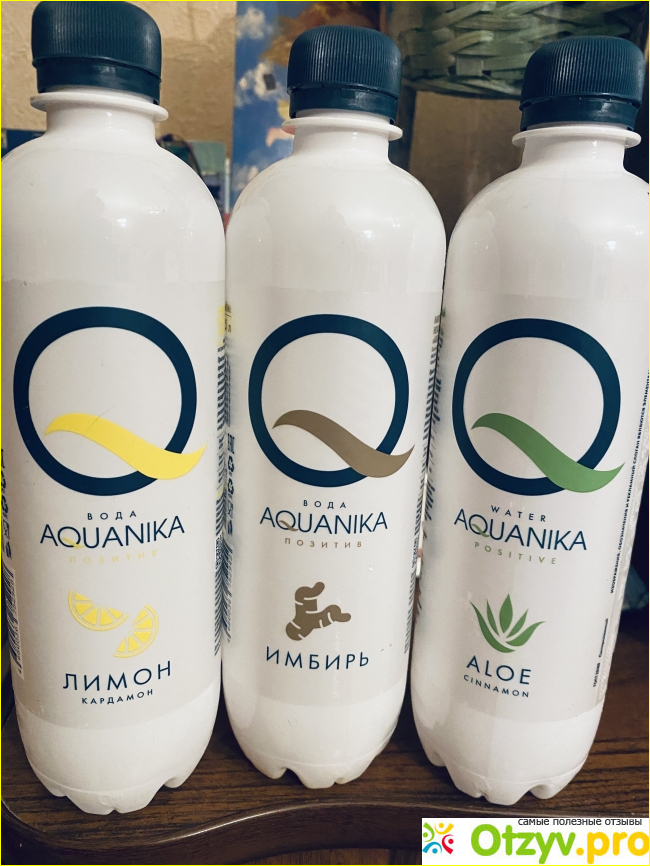 Отзыв о Питьевая вода Aquanika Positive с лимоном
