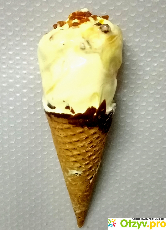 Мороженое Extreme С мадагаскарской ванилью в вафельном рожке фото2