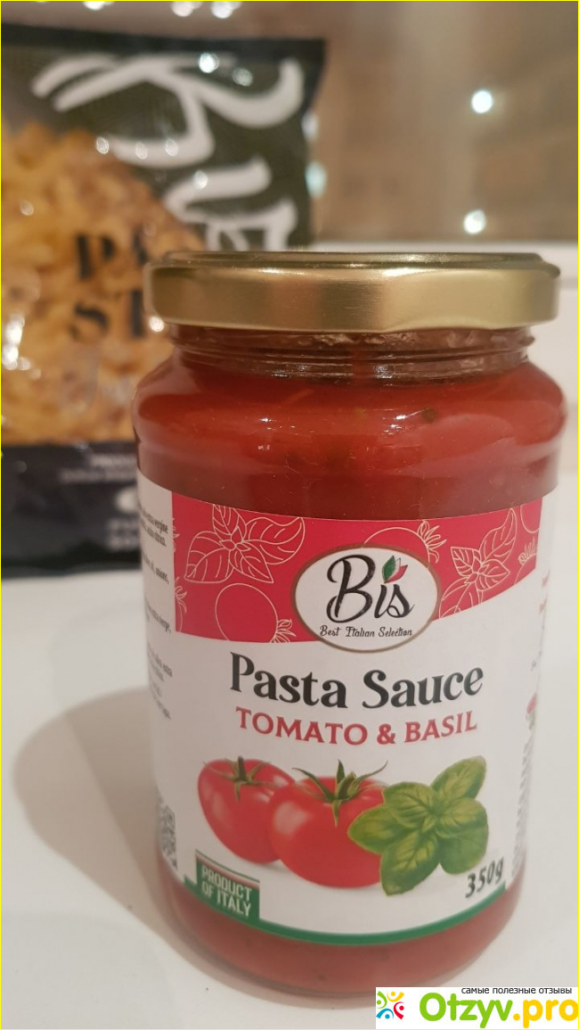 Отзыв о Томатный соус BIS Tomato & Basil sauce 350 гр.