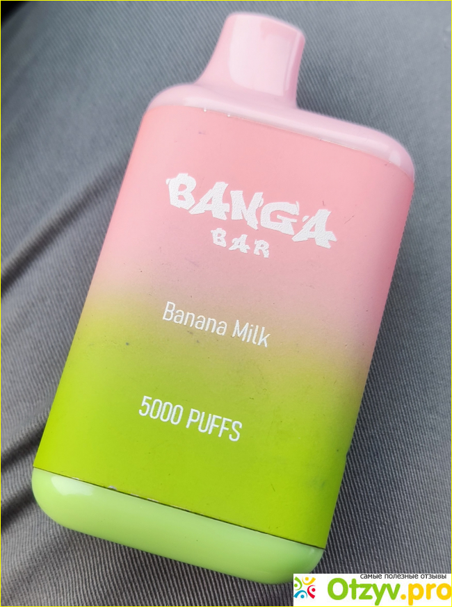 Отзыв о Электронная сигарета Banga Bar Banana Milk 5000 puffs